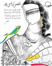 A. S. Rind, 11 x 13 Inch, Mixed Media On Paper, Figurative Painting, AC-ASR-820